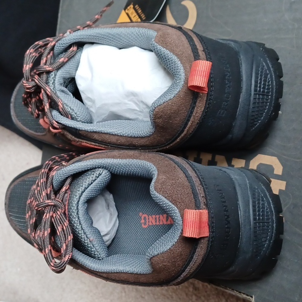 WS16- Browning  Buck Trail Women's  Brown/Med. Orange Color - sz 9 M - Picture 4 of 11